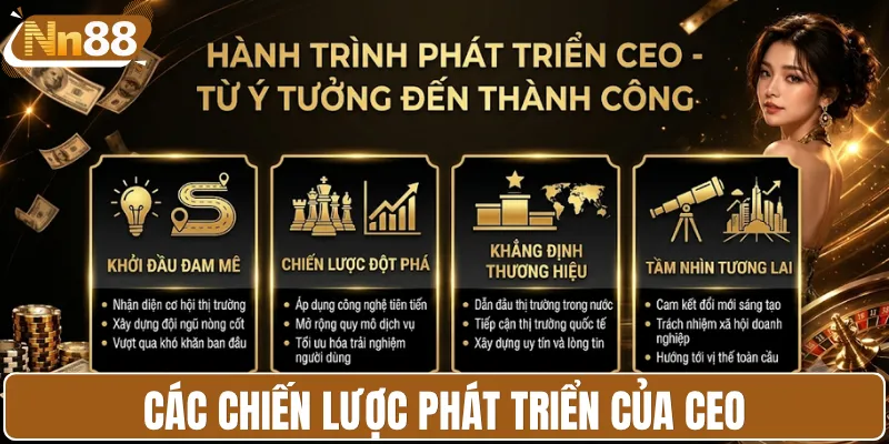 Các chiến lược phát triển của CEO