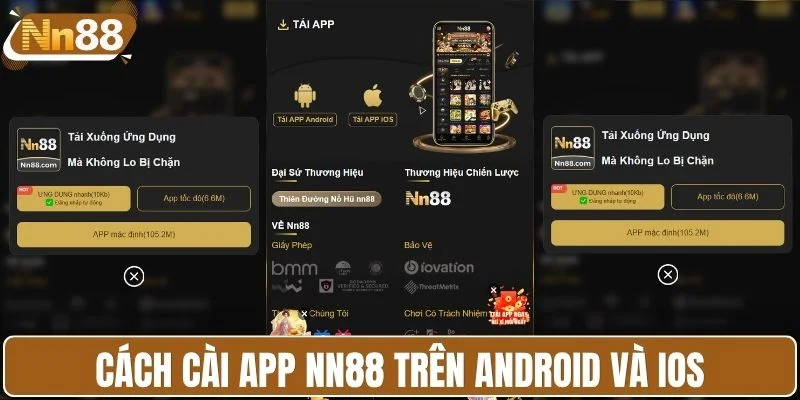 Cách cài app NN88 trên Android và IOS